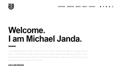 Desktop Screenshot of michaeljanda.com